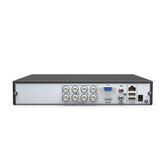 3K Lite 8 Channel Hybrid 5-in-1 CCTV Digital Video Recorder, Human & Vehicle Detection, H.265+, Supports up to 8 BNC Cameras & 2 IP Cameras